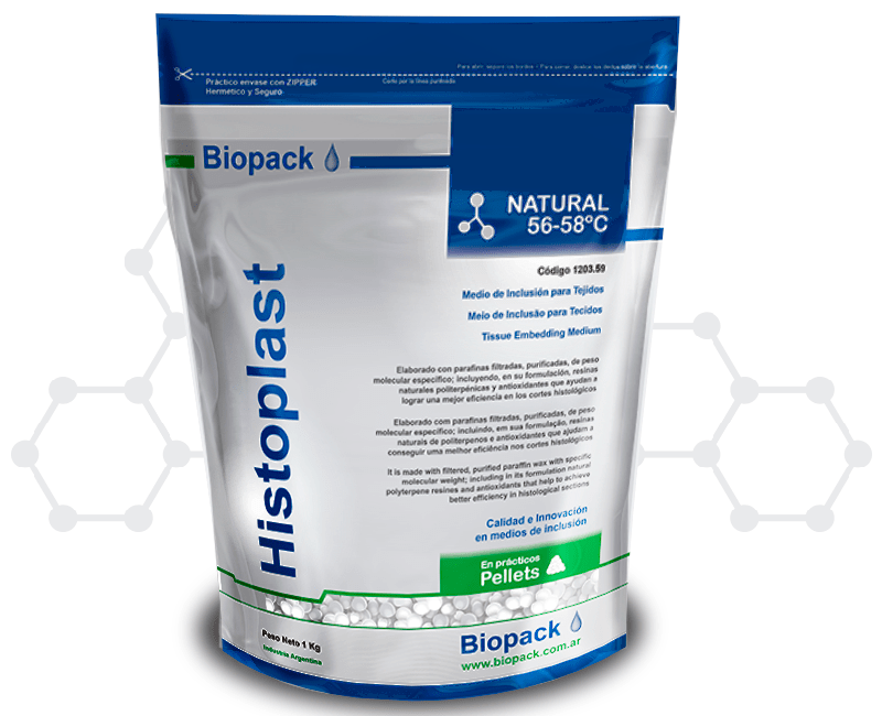 HISTOPLAST® NATURAL PF 56-58 ºC (Parafina Modificada en Pellets Amarillos)