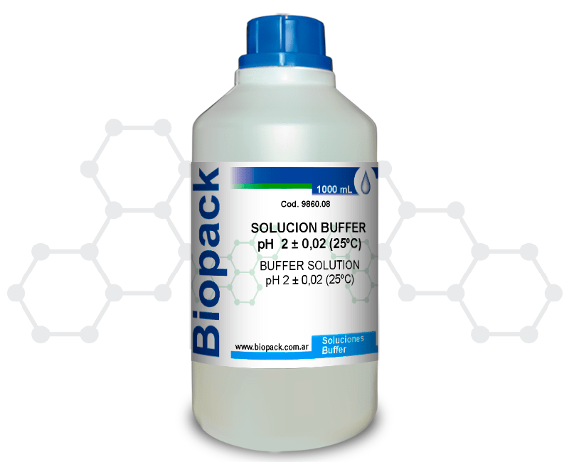 SOLUCION BUFFER pH 2.00 (25°C)