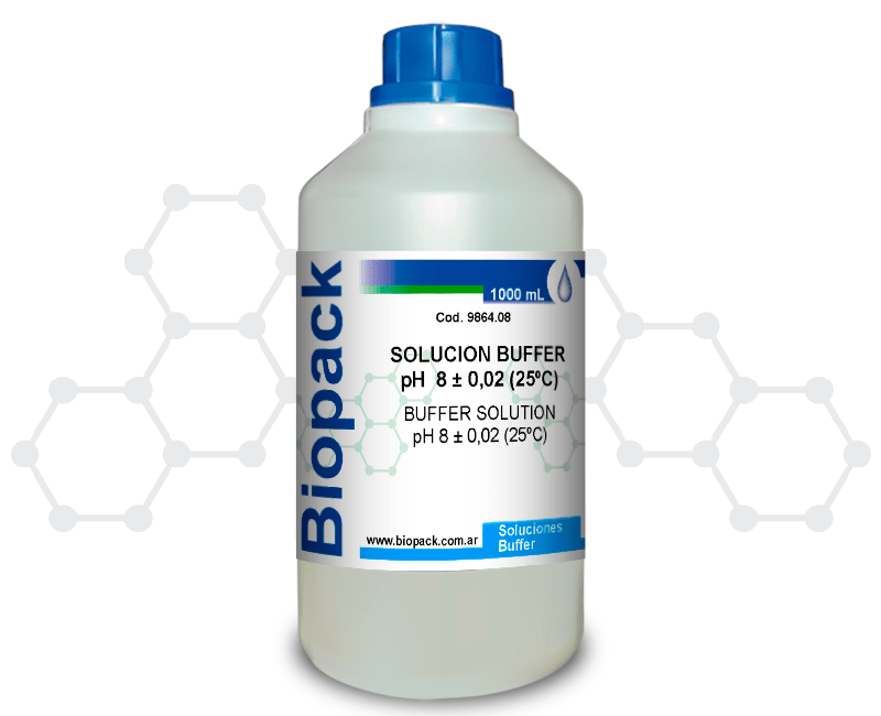SOLUCION BUFFER pH 8.00 (25°C)
